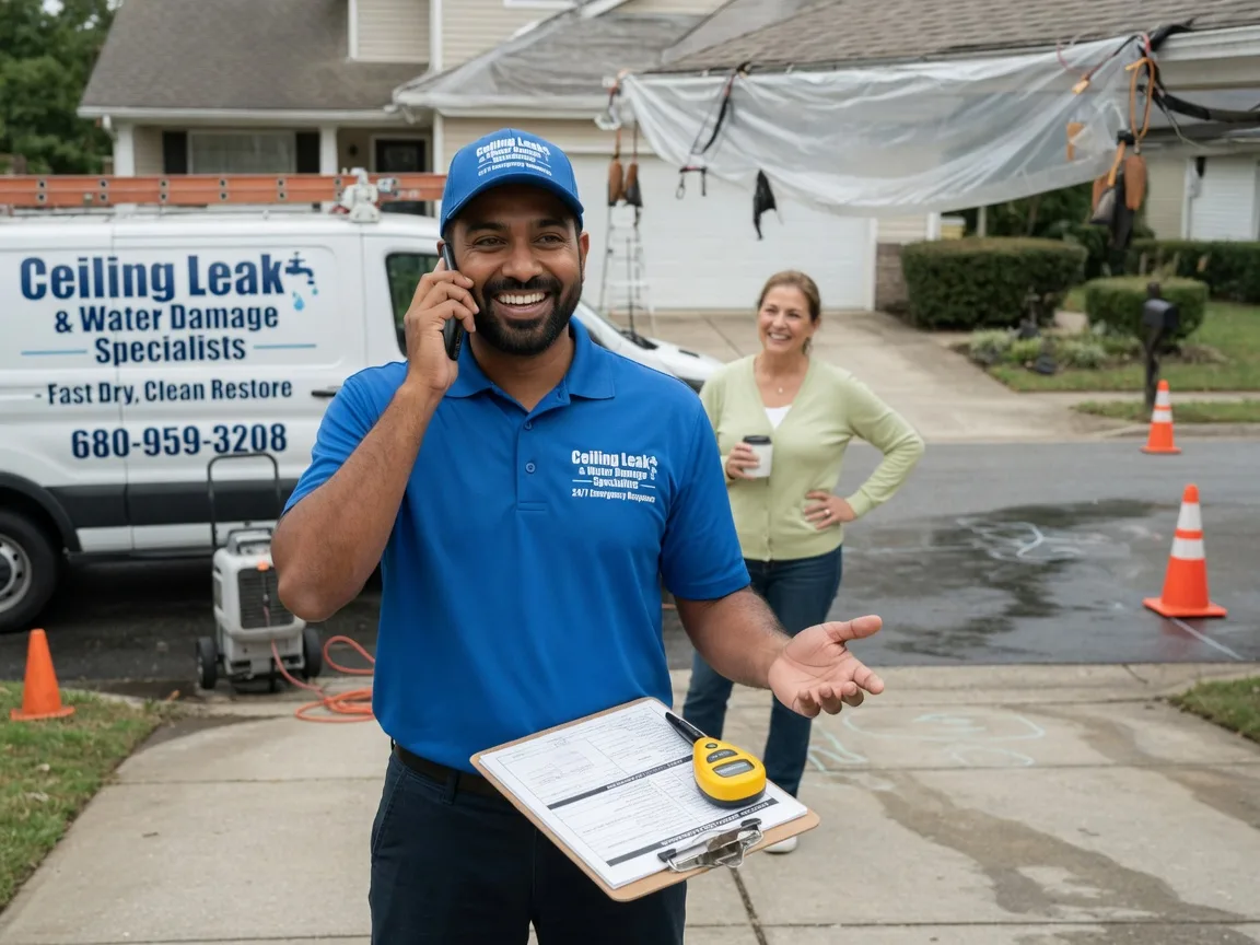 Ceiling Leak Cleanup Oxford, FL FAQs